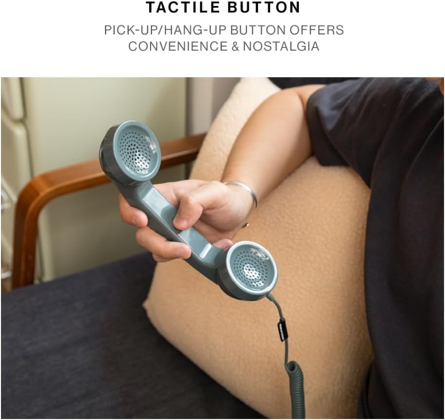 🔥Pop Phone - Vintage phone handset with microphone and speaker