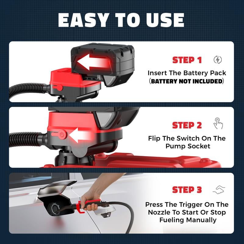 🔥Last Day 49% OFF✨Cordless Fuel Transfer Pump