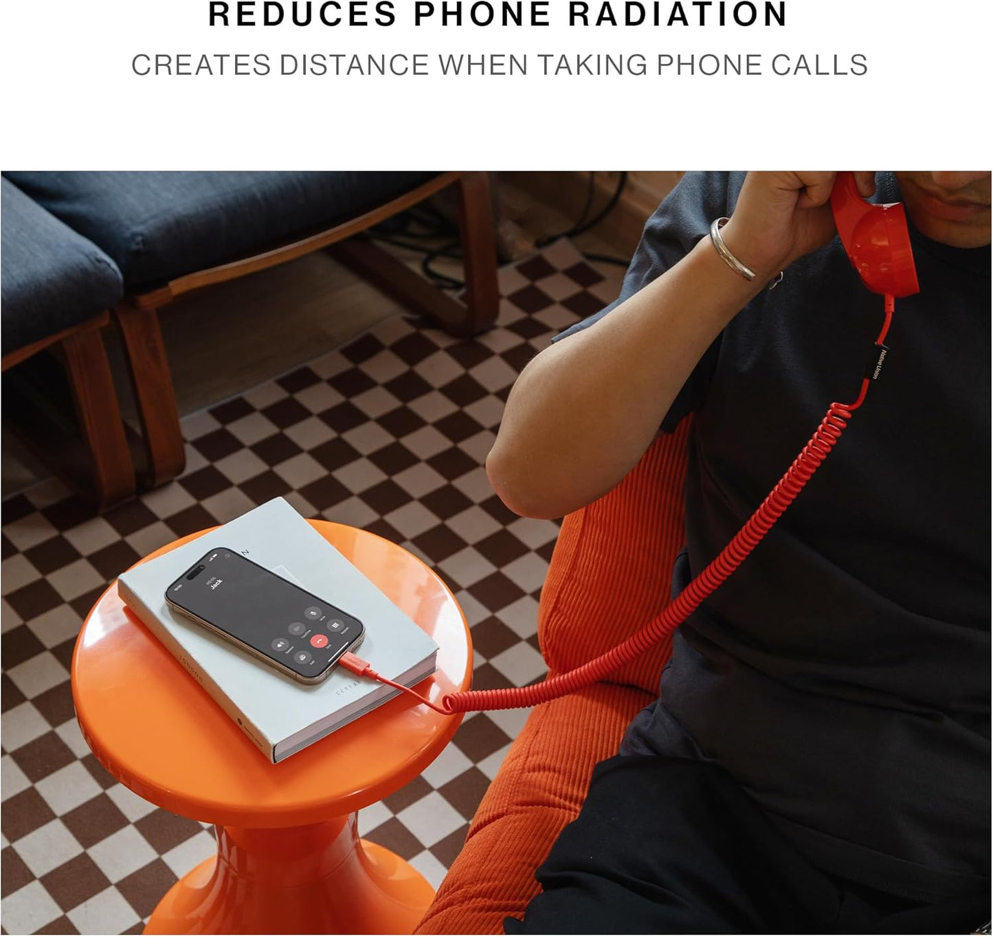 🔥Pop Phone - Vintage phone handset with microphone and speaker
